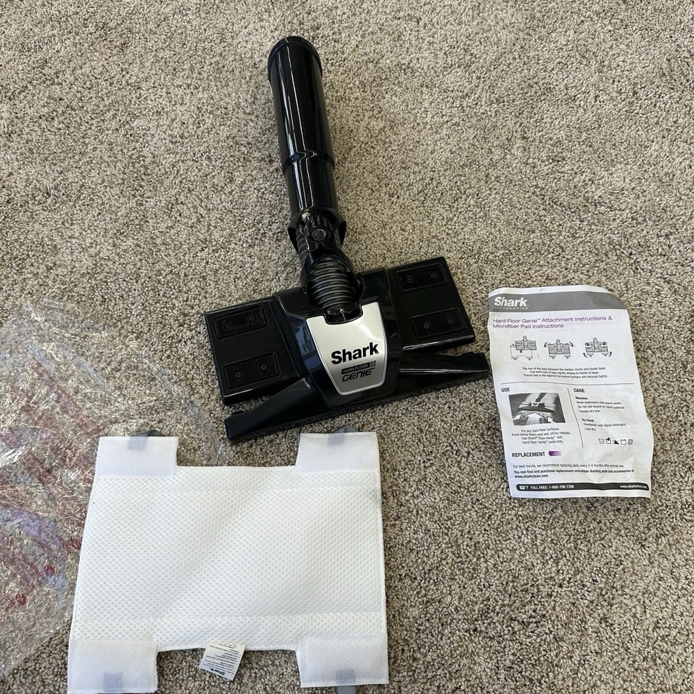 Shark Dust-Away Hard Floor Head Attachment W/Cloth HV292 HV300‎ HV303 Vacuum